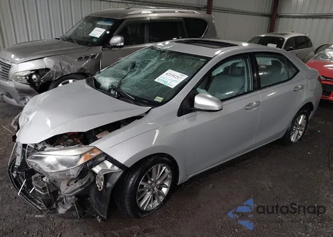 2014 Toyota Corolla Le Plus from USA, damaged, VIN 2T1BURHE9EC057229